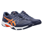 Asics Gel-Rocket 11 Indigo Fog / Nova Orange Pickleball Shoes (Men's)