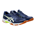 Asics Gel-Rocket 11 Blue Expense / Safety Yellow Pickleball Shoes (Men's)