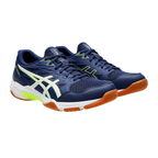 Asics Gel-Rocket 11 Blue Expense / Safety Yellow Pickleball Shoes (Men's)