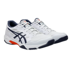 Asics Gel-Rocket 11 Pickleball Shoes - White / Indigo Fog (Unisex)