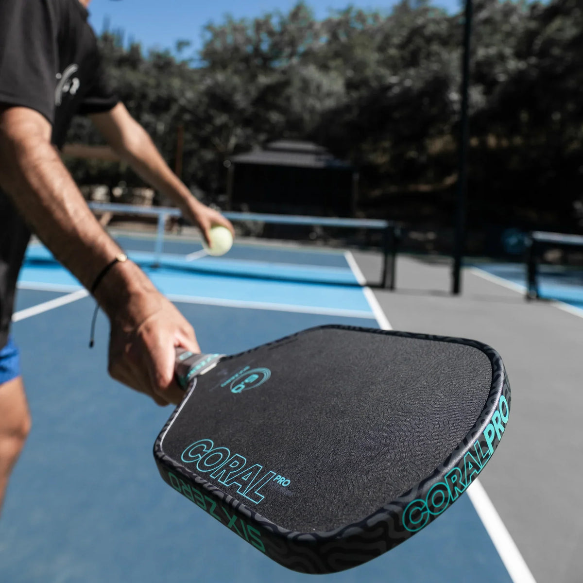 Six Zero Coral Pro RCD-E Pickleball Paddle