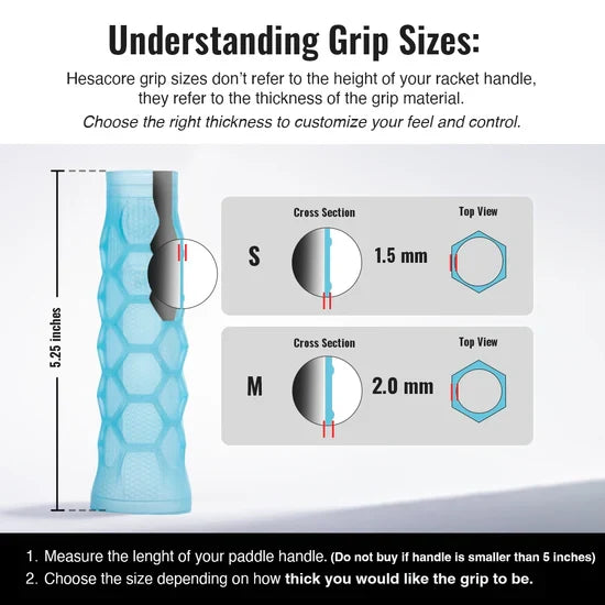 Hesacore Gel Grip Pickleball Overgrip