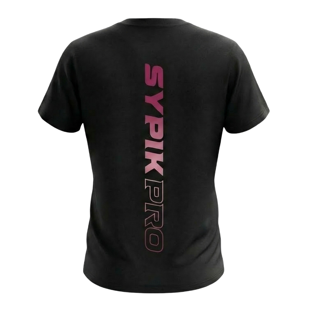 Sypik Triton 5 Pickleball Performance T-Shirt - Black Edition