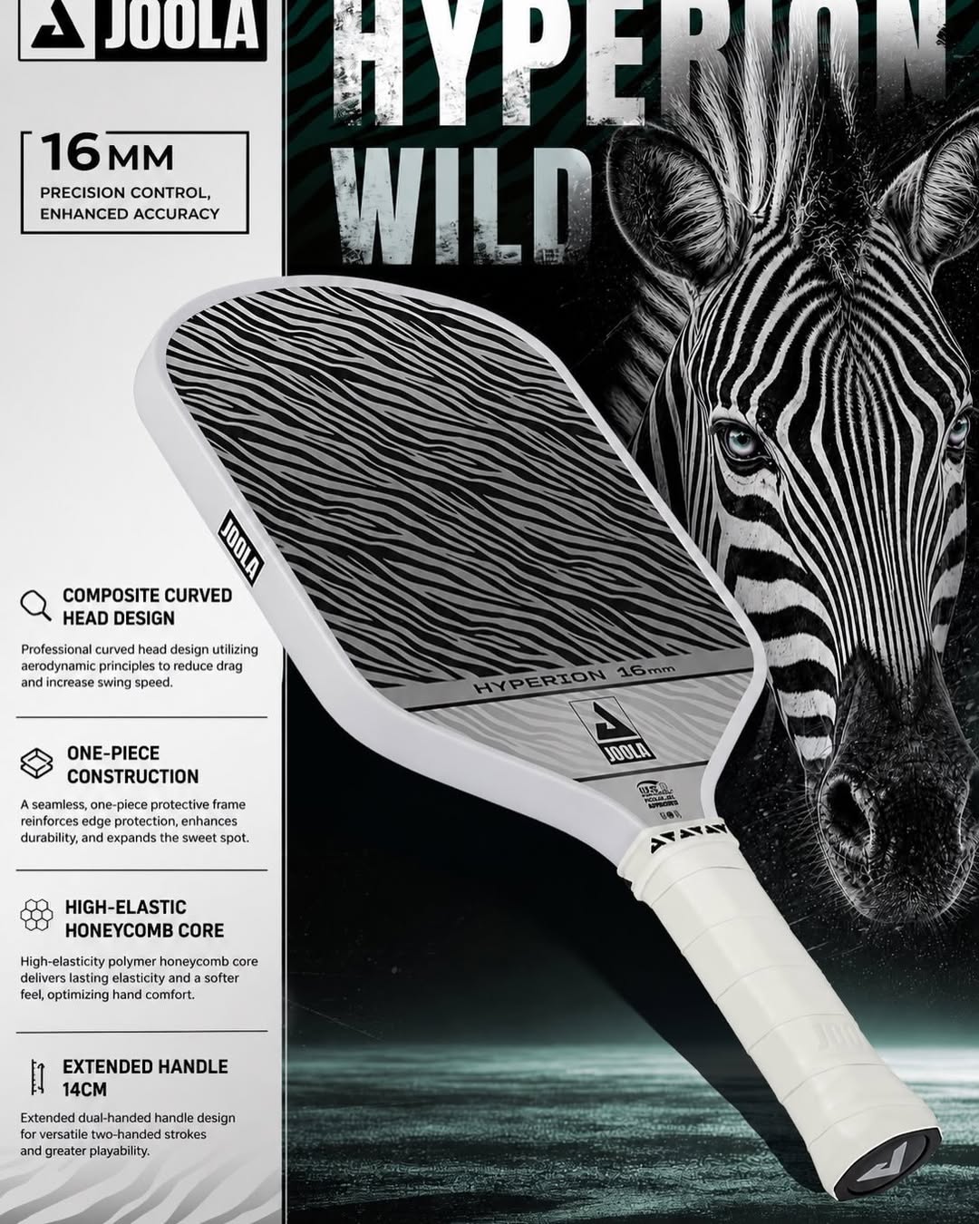 Joola Hyperion WILD Pickleball Paddle