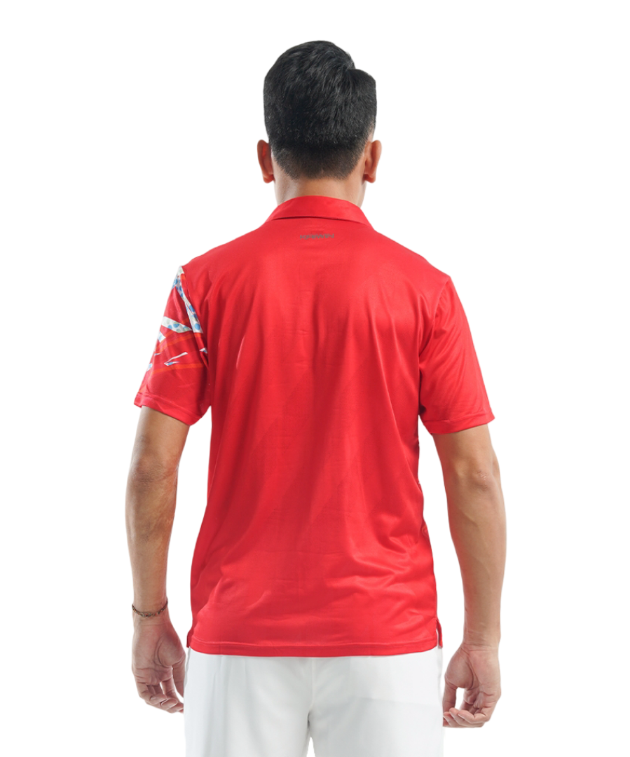 Kaiwin Smash Men's Pickleball Polo Shirt