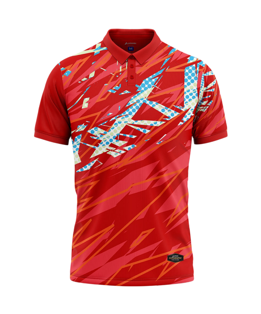 Kaiwin Smash Men's Pickleball Polo Shirt