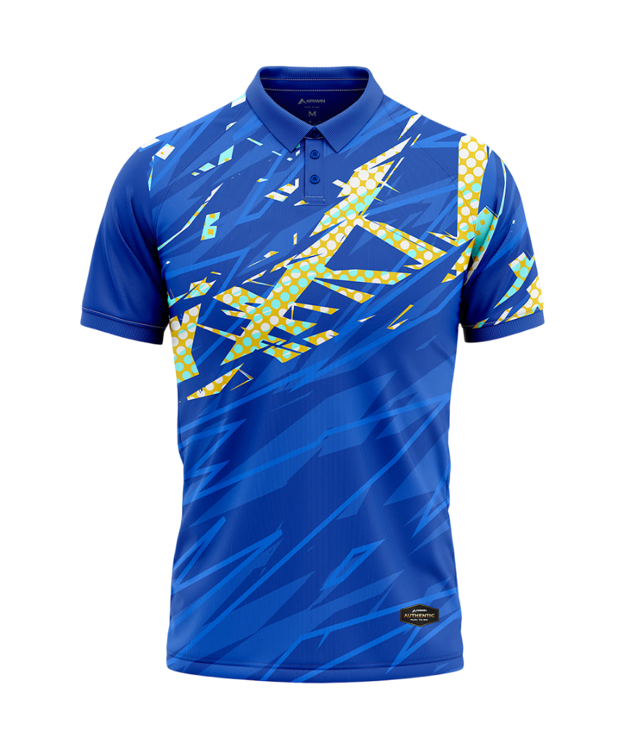 Kaiwin Smash Men's Pickleball Polo Shirt