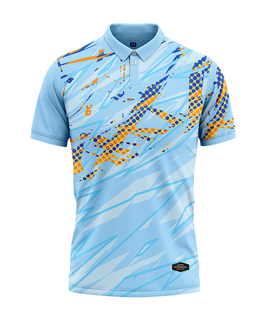 Kaiwin Smash Men's Pickleball Polo Shirt