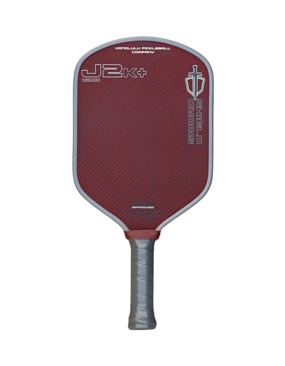 Honolulu SWORD & SHIELD J2K+ Pickleball Paddle