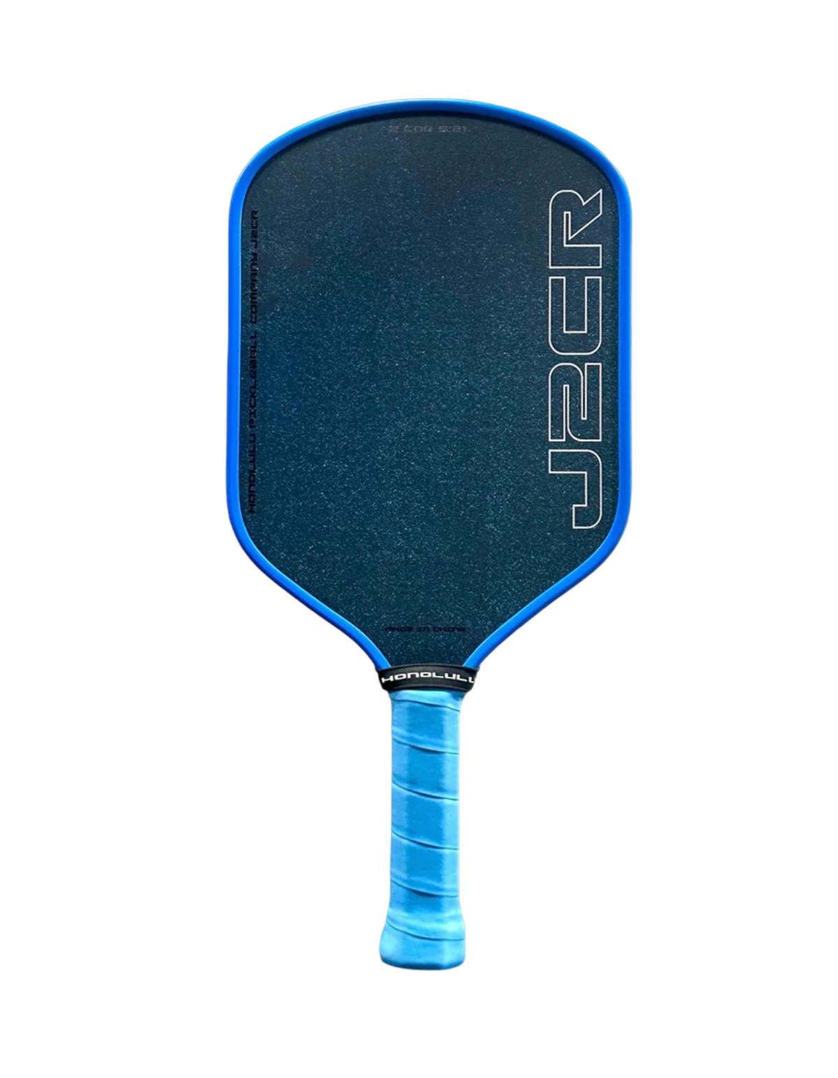 Honolulu SWORD & SHIELD J2CR Crystal Blue Pickleball Paddle