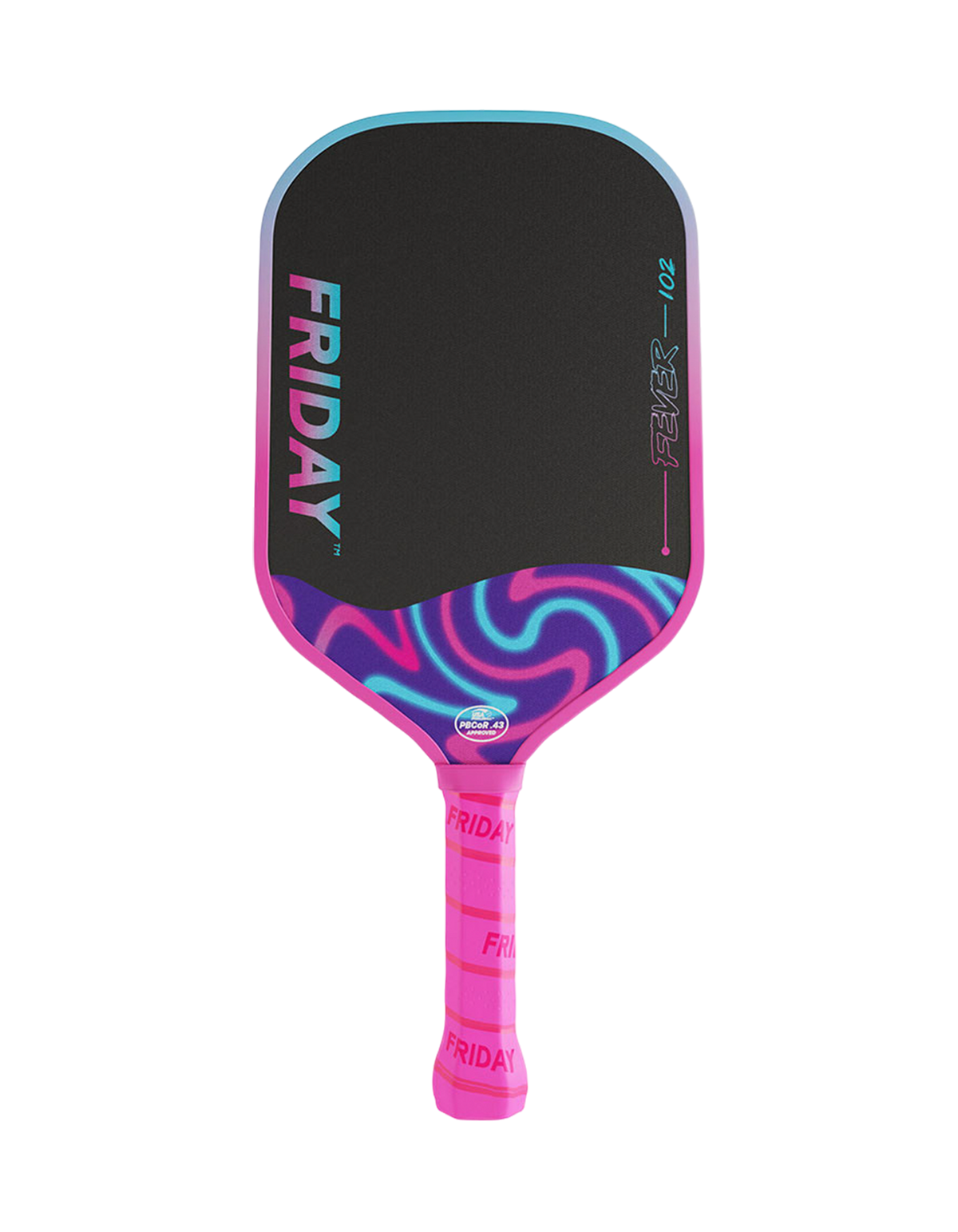 Friday Fever 102 Pickleball Paddle | Elongated
