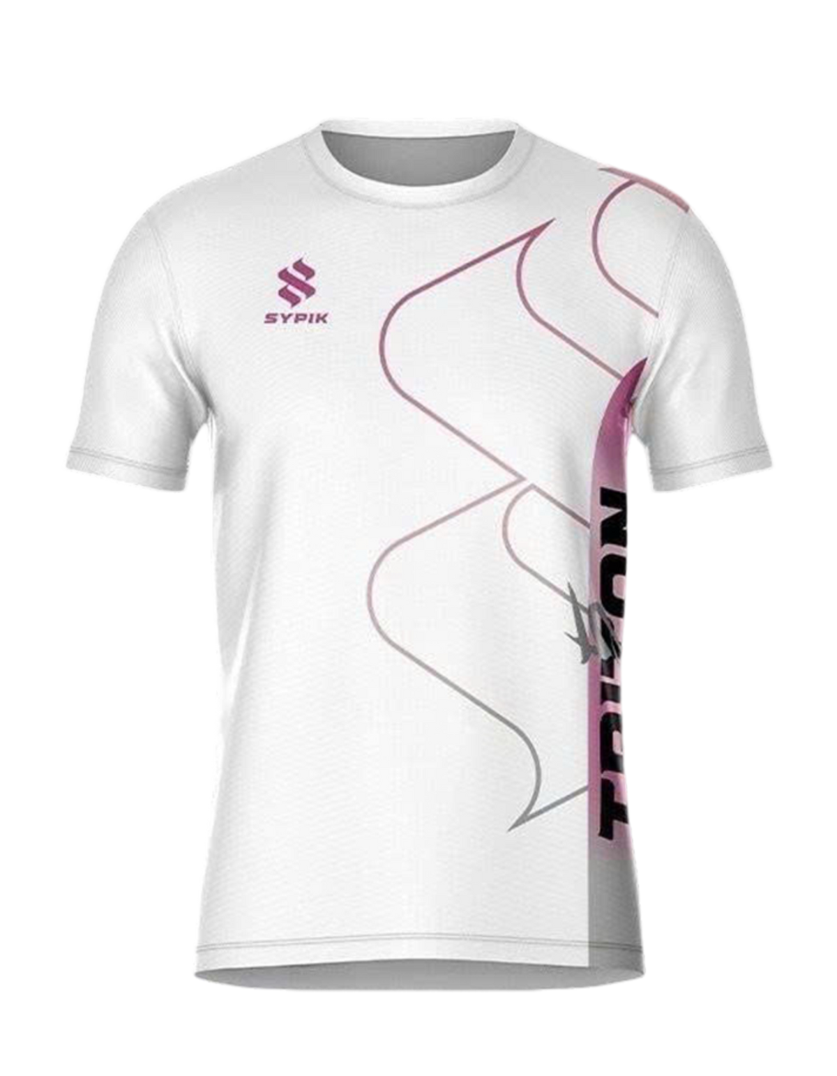 Sypik Triton 5 Pickleball Performance T-Shirt - White Edition